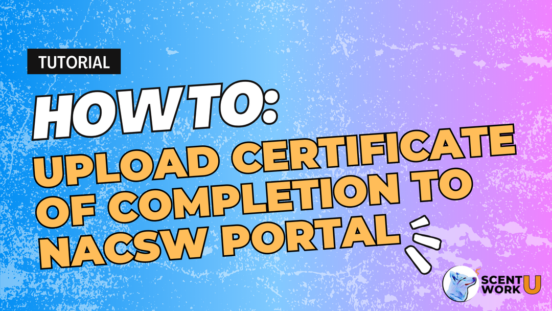 How to Upload Certificate of Completion to NASCW Instructor Portal